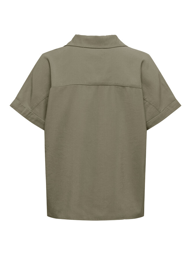 ONLY ONLY Сорочка Aris 15364279 Зелений Loose Fit
