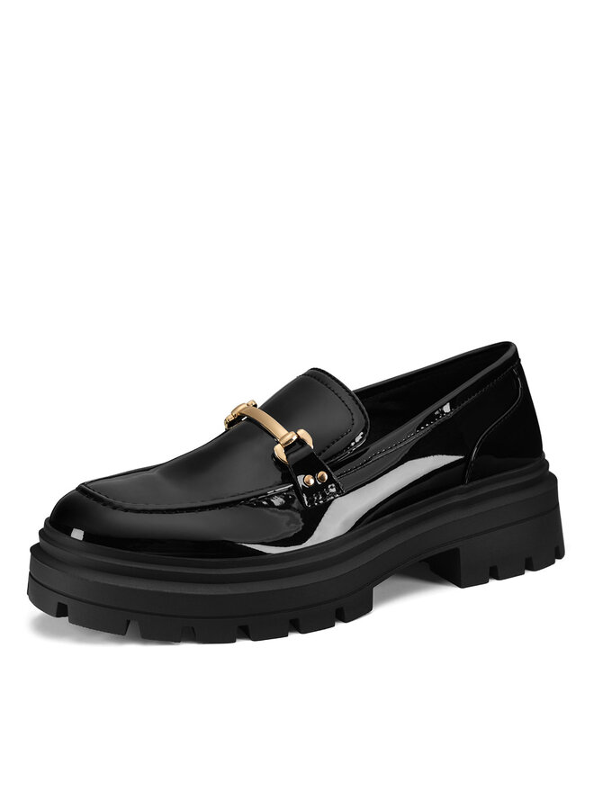 DeeZee Loafersy DeeZee 58682-9 Czarny