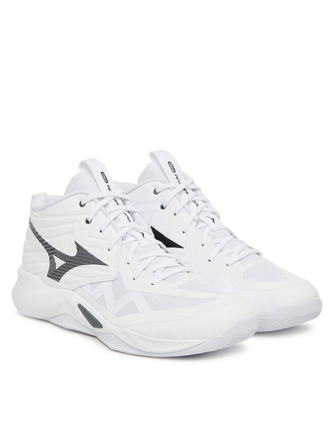 Mizuno Hallenschuhe Mizuno Wave Momentum Pro Mid V1GA2545 Weiß