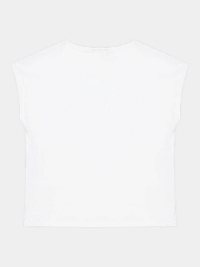 United Colors Of Benetton United Colors Of Benetton T-shirt 3I1XC10C0 Bijela Regular Fit