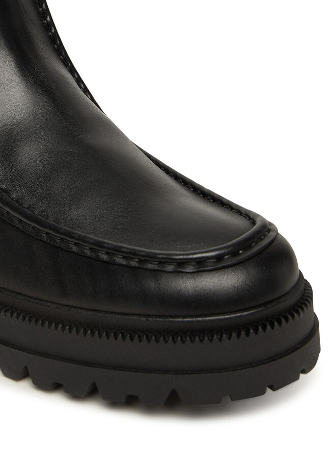 Tommy Hilfiger Klassische Stiefeletten Tommy Hilfiger Th Chunky Dress Casual Chel FM0FM05763 Schwarz