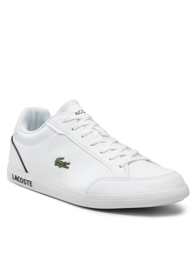 Sneakers Lacoste Graduate Cap 0121 1 Sma 7 42SMA0014147 WeiB eschuhe