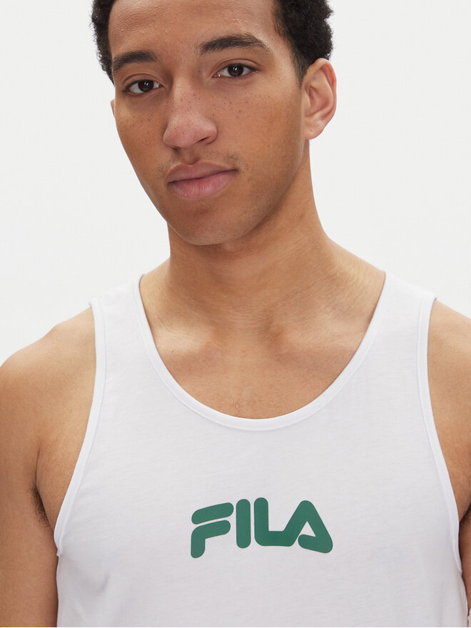 Fila Fila Trikó Lirey FAM0919 Fehér Slim Fit