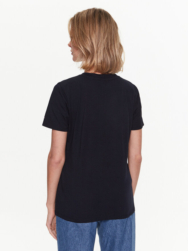Tommy Hilfiger Tommy Hilfiger Футболка 1985 WW0WW37877 Cиній Regular Fit