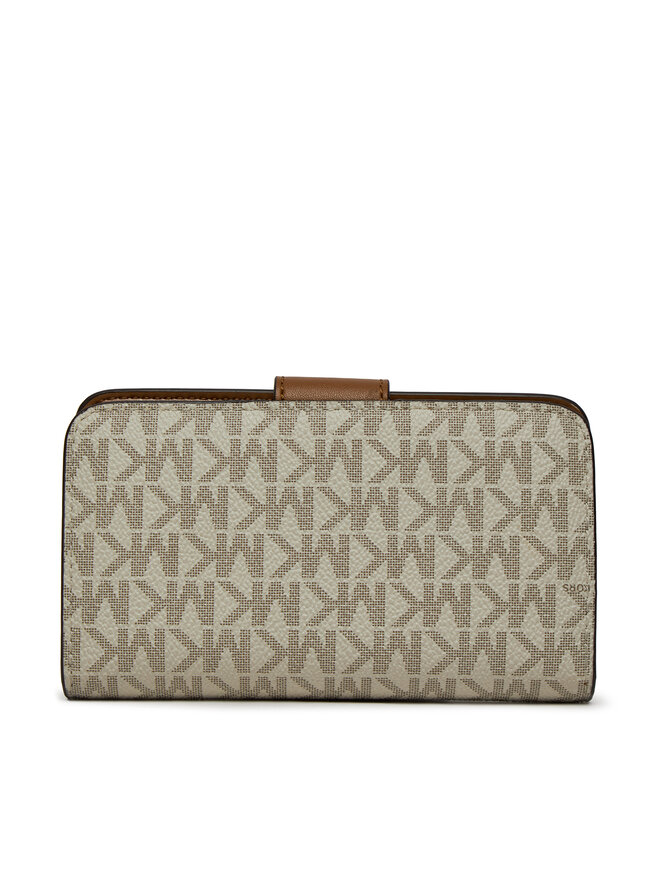 MICHAEL Michael Kors Didelė Moteriška Piniginė MICHAEL Michael Kors Mk Charm 34S4G0KF6B Smėlio
