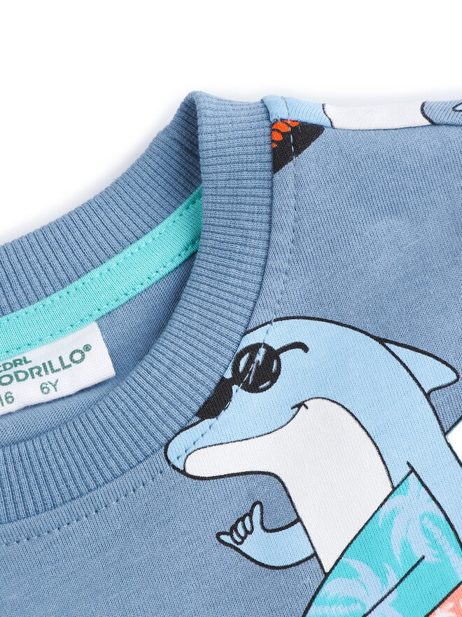 Coccodrillo Coccodrillo T-Shirt WC5143203HBK Blau Regular Fit