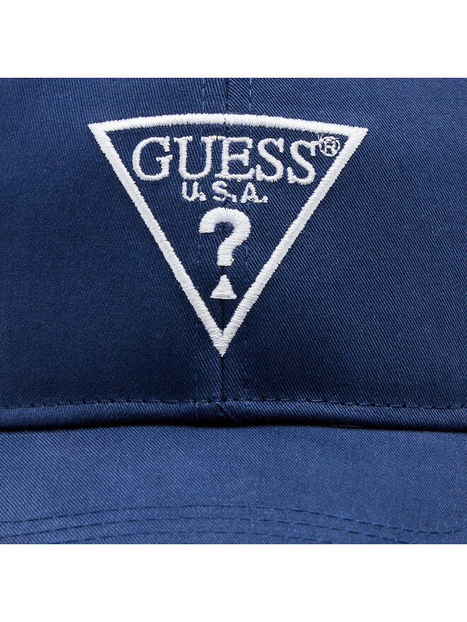 Guess Шапка с козирка Guess Z4YZ00 WFKN0 Син