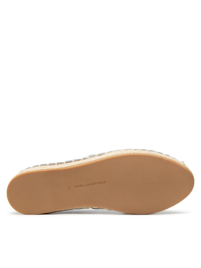 KARL LAGERFELD Еспадрили KARL LAGERFELD KL80108A Черен