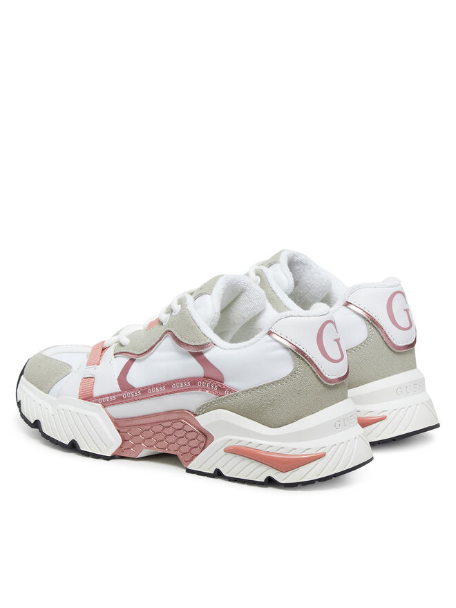 Guess Sneakersy Guess FLJCAR ELE12 Różowy