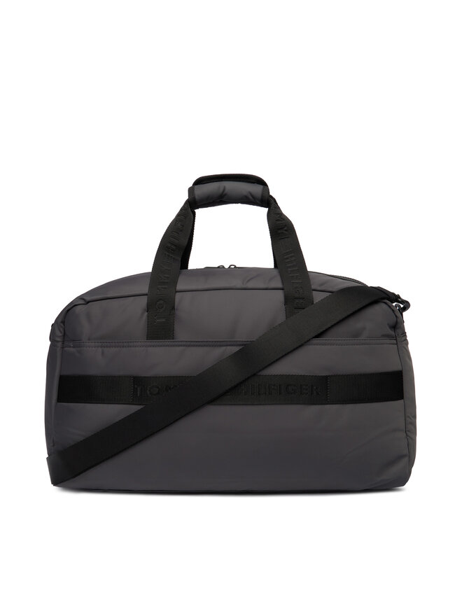 Tommy Hilfiger Wochenendtasche Tommy Hilfiger Th Repreve Duffle AM0AM14008 Grau