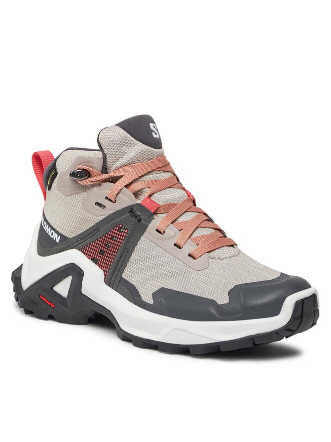 Salomon Trekingová obuv Salomon X Raise Mid GORE-TEX L47071500 Šedá