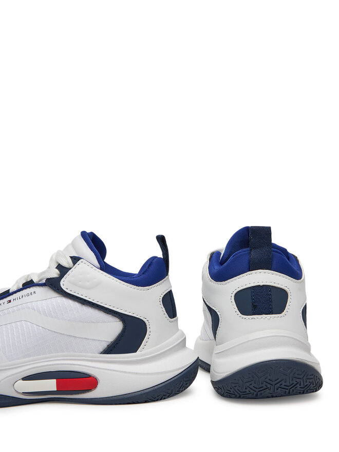 Tommy Hilfiger Αθλητικά Tommy Hilfiger Low Cut Lace-Up T3B9-33884-1695 Λευκό
