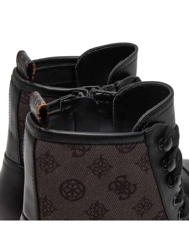 Guess Polokozačky Guess Vaina2 FLTSL2 FAL10 Černá