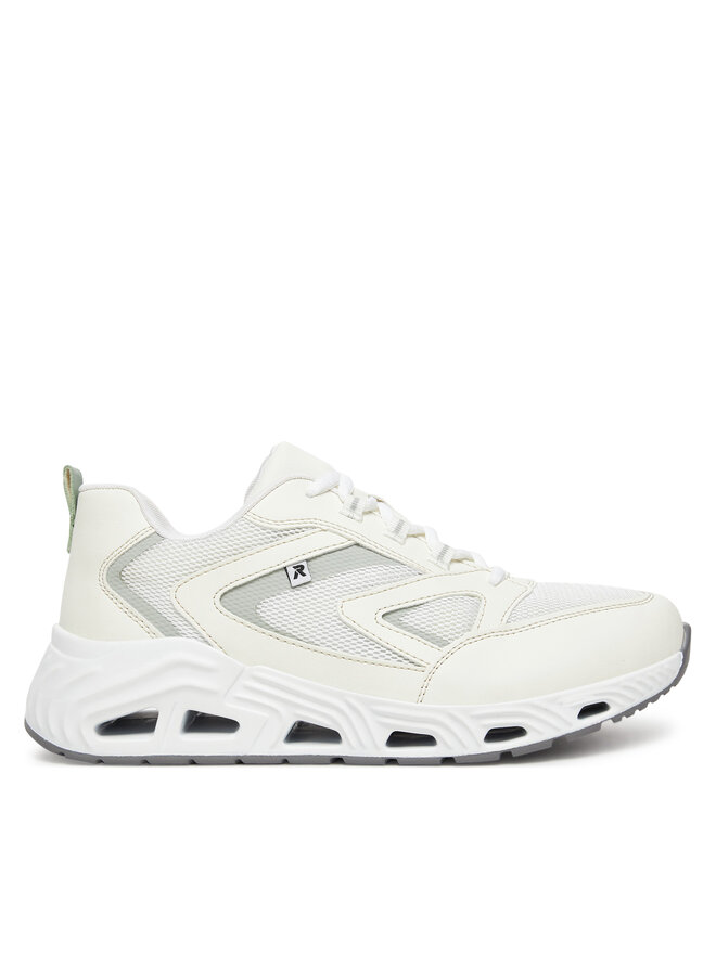 Rieker Sneakersy Rieker N5205-80 Écru