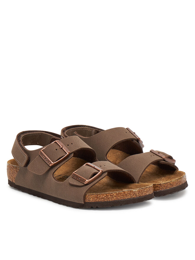 Birkenstock Sandali Birkenstock Milano As Kids 1029474 S Rjava