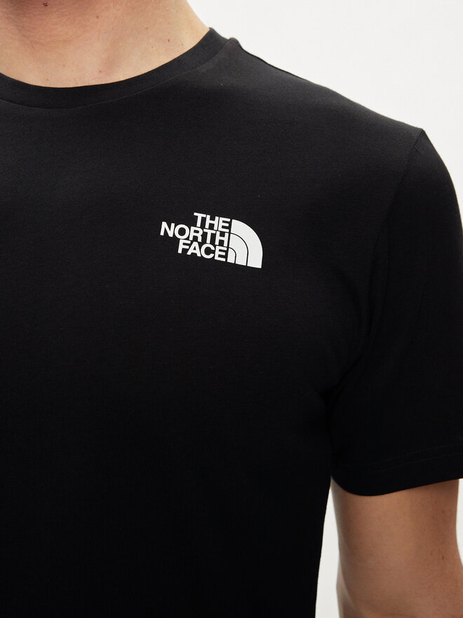 The North Face The North Face Marškinėliai Redbox NF0A87NV Juoda Regular Fit