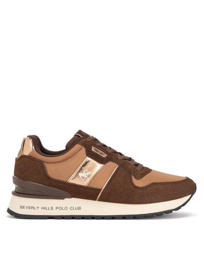 Beverly Hills Polo Club Sneakersy Beverly Hills Polo Club W-3C098-2A324 Hnedá
