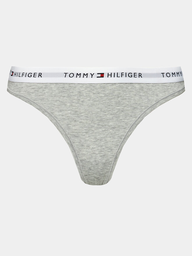 Tommy Hilfiger Tommy Hilfiger Стрінги UW0UW03835 Сірий