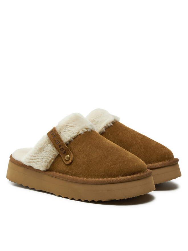 Pepe Jeans Тапочки Pepe Jeans PLS10421 Коричневий