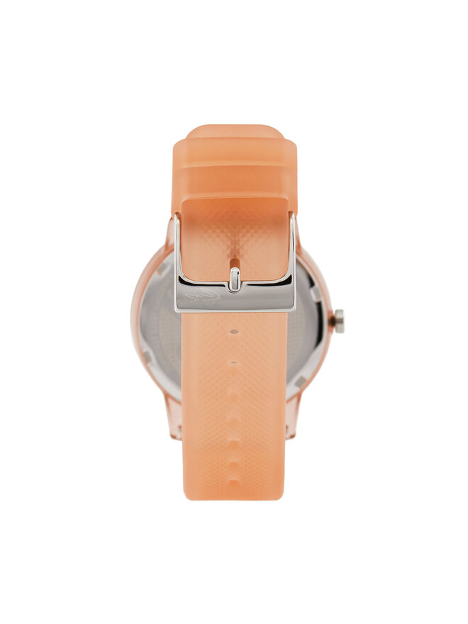 Lacoste Zegarek Lacoste 12.12 2001361 Pomarańczowy