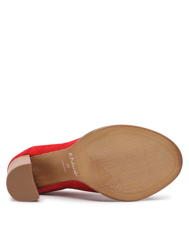 R.Polański Stiefeletten R.Polański 1406 Rot