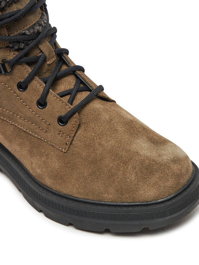 s.Oliver Schnürstiefeletten s.Oliver 5-16247-43 Khakifarben