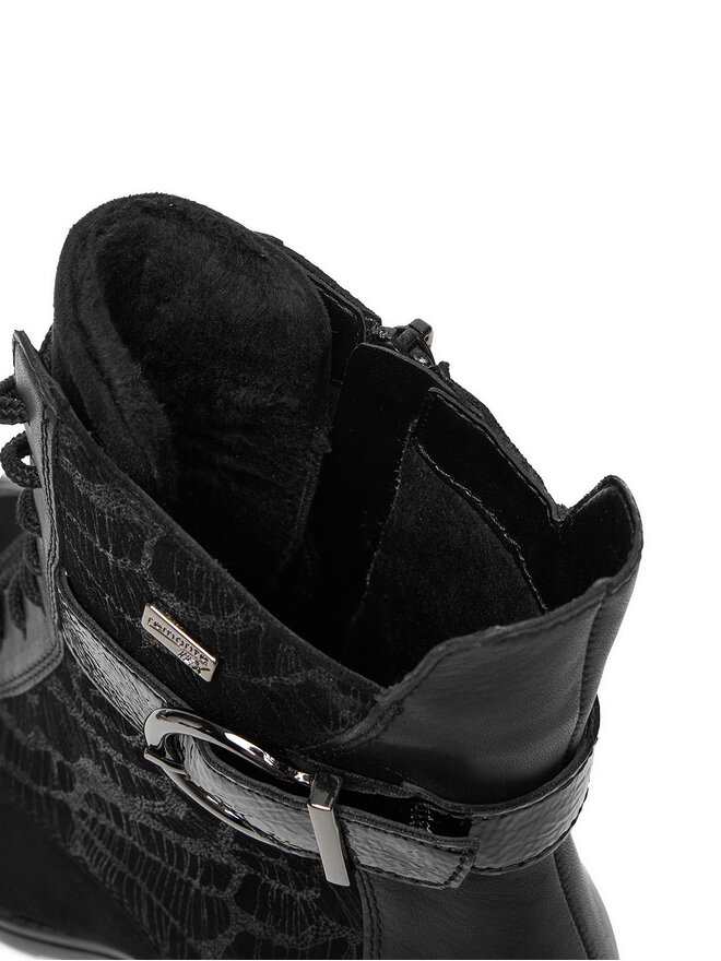 Remonte Botine Remonte D2A77-02 Negru