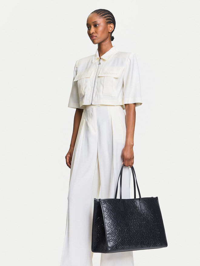 Tommy Hilfiger Táska Tommy Hilfiger Th City AW0AW17501 Sötétkék