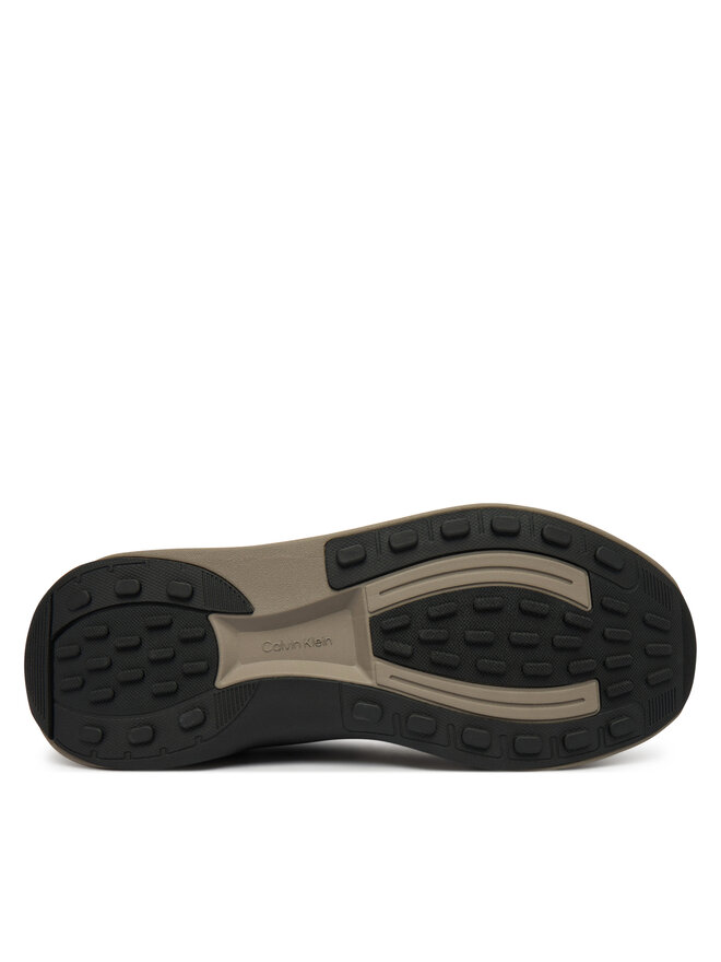 Calvin Klein Sneakers Calvin Klein Chunky Runner Lace Up Sock Knit YM0YM01457 Maro