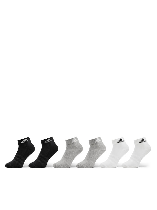 adidas Skarpety Niskie Unisex adidas Cushioned Sportswear Ankle Socks 6 Pairs IC1292 Szary
