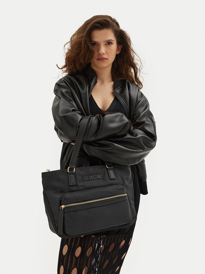 LOVE MOSCHINO Handtasche LOVE MOSCHINO JC4378PP0LKS100A Schwarz