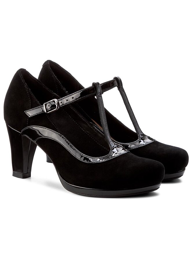 Halbschuhe Clarks Chorus Pitch 261290904 Schwarz eschuhe