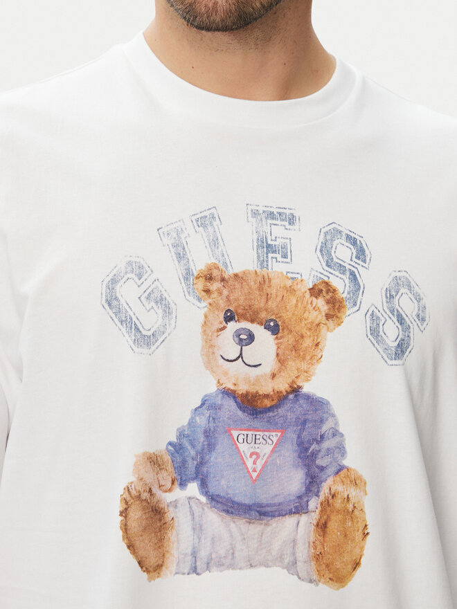 Guess Guess Футболка 182885 Білий Classic Fit