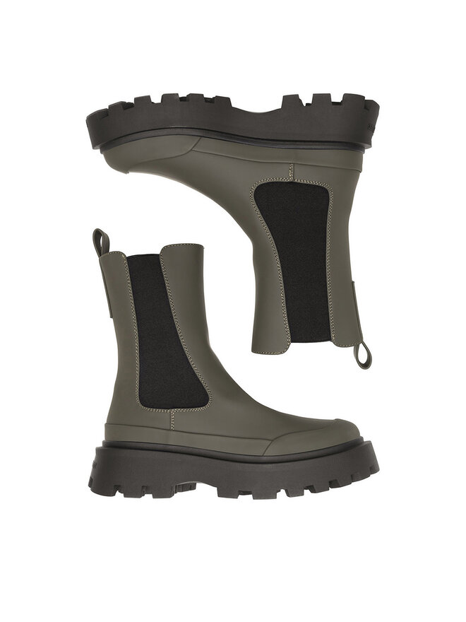 Juicy Couture Klassische Stiefeletten Juicy Couture HY58105-1 Khakifarben