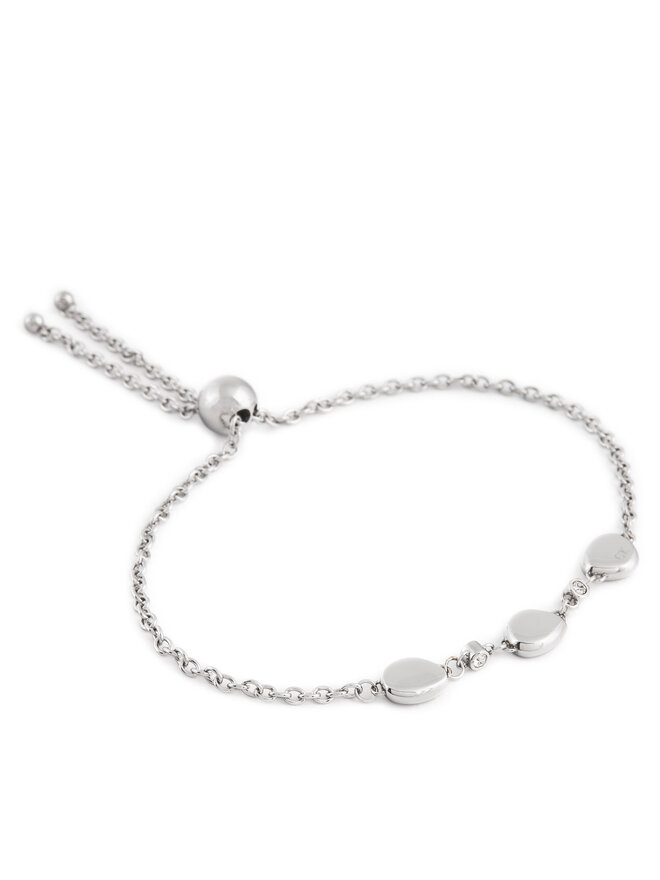 Calvin Klein Bransoletka Calvin Klein 35000217 Srebrny