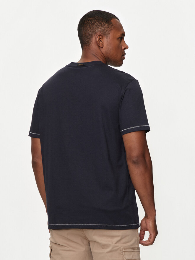 Napapijri Napapijri Camiseta S-Rollin NP0A4I3D Azul marino Regular Fit