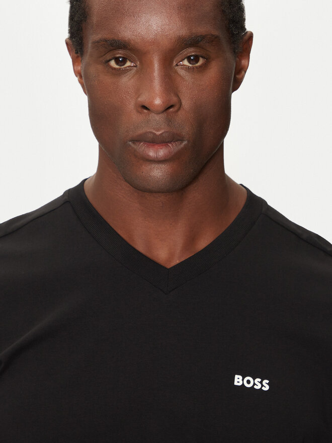 BOSS BOSS Camiseta Tee V 50506347 Negro Regular Fit