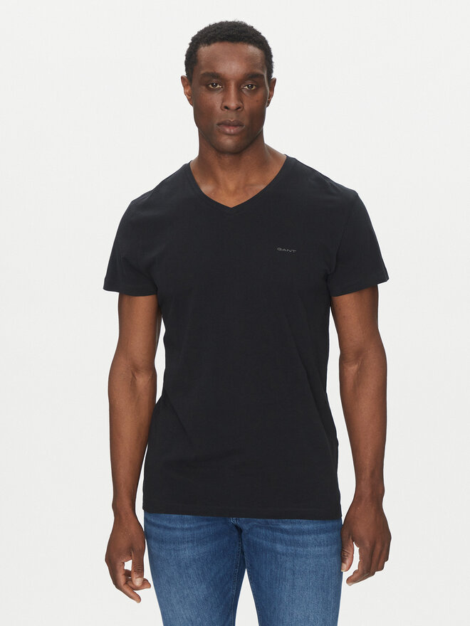 Gant Gant 2er-Set T-Shirts 900012018 Schwarz Regular Fit