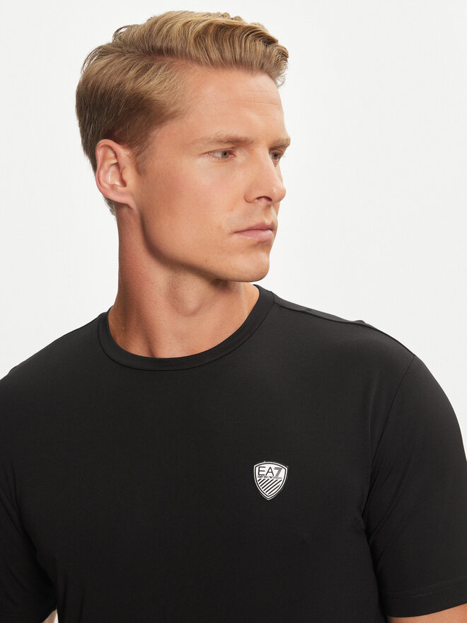 EA7 Emporio Armani EA7 Emporio Armani Camiseta 8NPT16 PJRGZ 1200 Negro Regular Fit