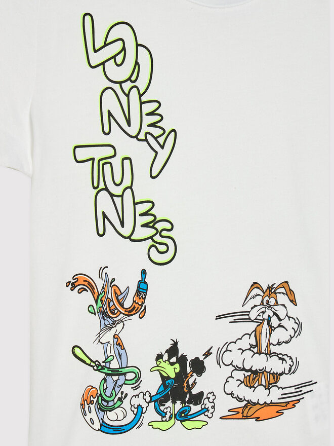 United Colors Of Benetton United Colors Of Benetton T-Shirt 3U29G103K Weiß Regular Fit