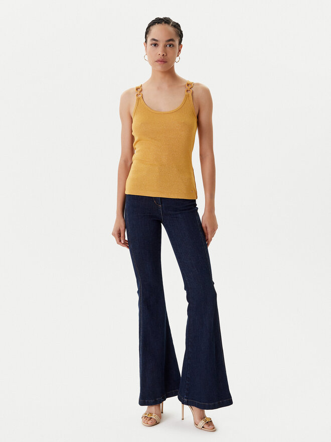 Morgan Morgan Top 251-DIDONI Gelb Slim Fit