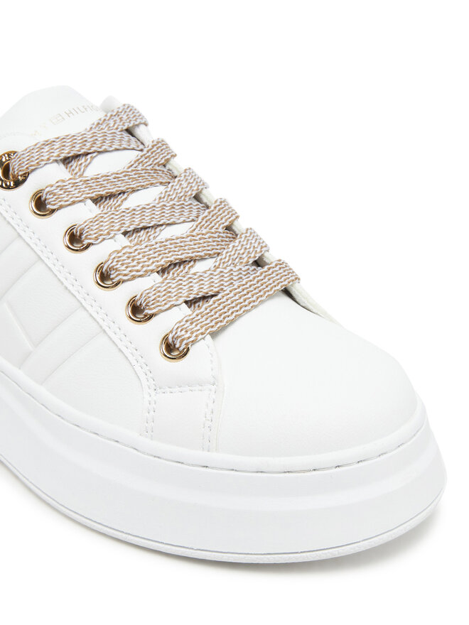 Tommy Hilfiger Снікерcи Tommy Hilfiger Low Cut Lace-Up Sneaker T3A9-33751-1355 M Білий
