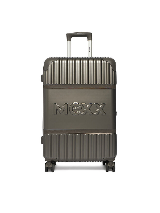 MEXX Mittlerer Koffer MEXX CEO-MEXX-037-M-SILVER Silberfarben