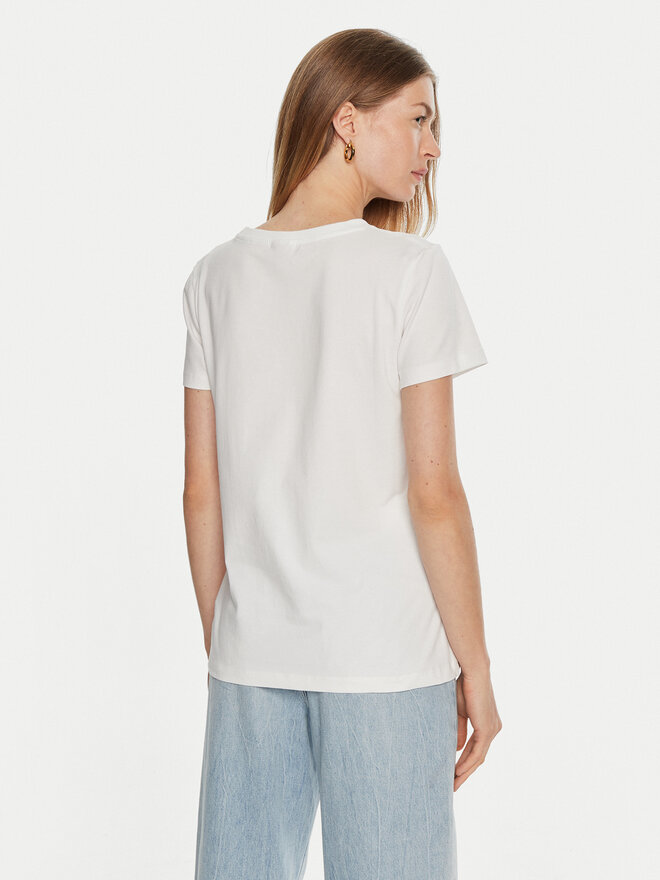 Guess Guess Camiseta V3BI11 J1314 Blanco Regular Fit