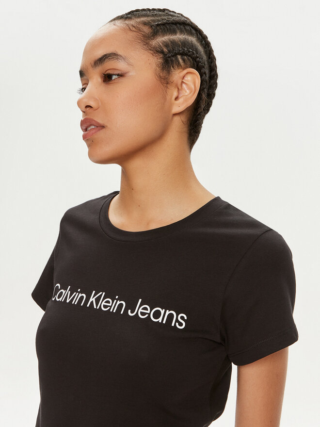 Calvin Klein Jeans Calvin Klein Jeans 2er-Set T-Shirts J20J220161 Schwarz Slim Fit