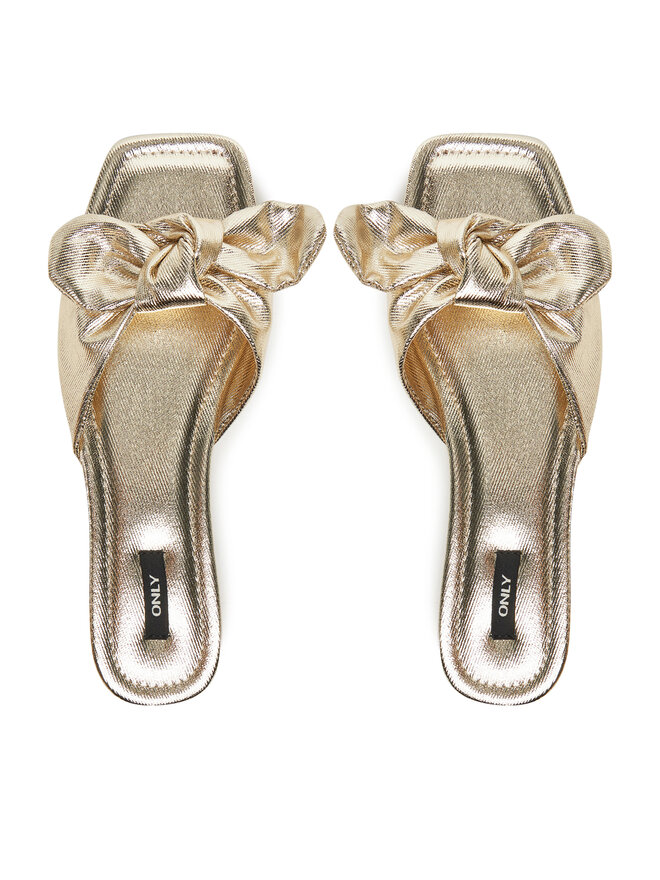 ONLY Shoes Şlapi ONLY Shoes Onlmillie-3 Auriu