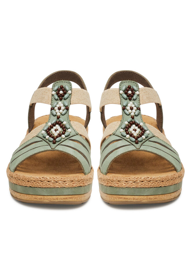 Rieker Sandalen Rieker V0920-52 Grün