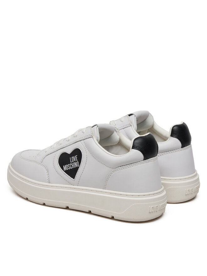 LOVE MOSCHINO Sneakersy LOVE MOSCHINO JA15154G1MIA110A Biały