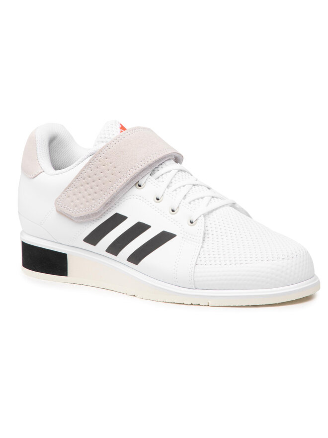 Buty na si?owni? adidas Power Perfect III GZ2862 Bia?y | eobuwie.com.pl