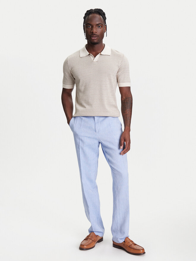 United Colors Of Benetton United Colors Of Benetton Pólóing 1094K301J Bézs Regular Fit